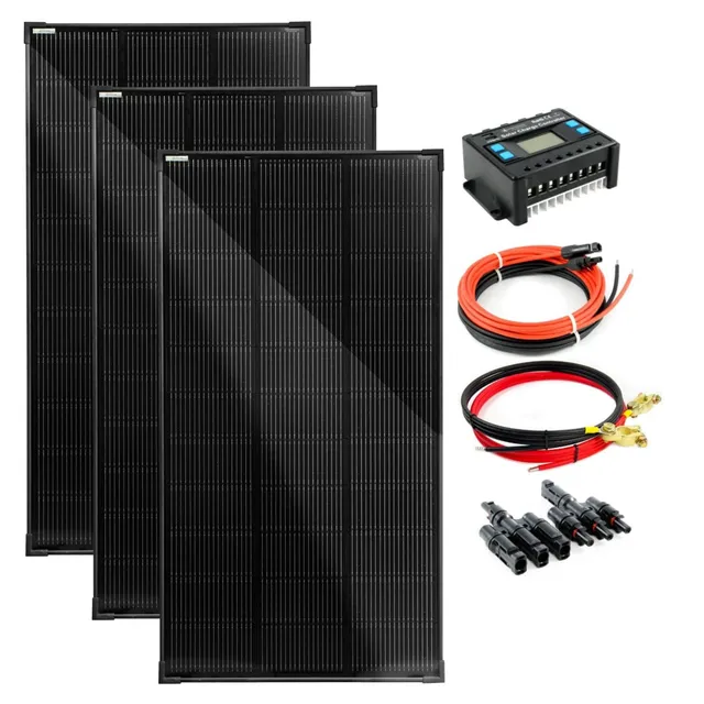 solartronics-ts-3x120w-solarmodul-set-mit-30a-laderegler-kabel image 1