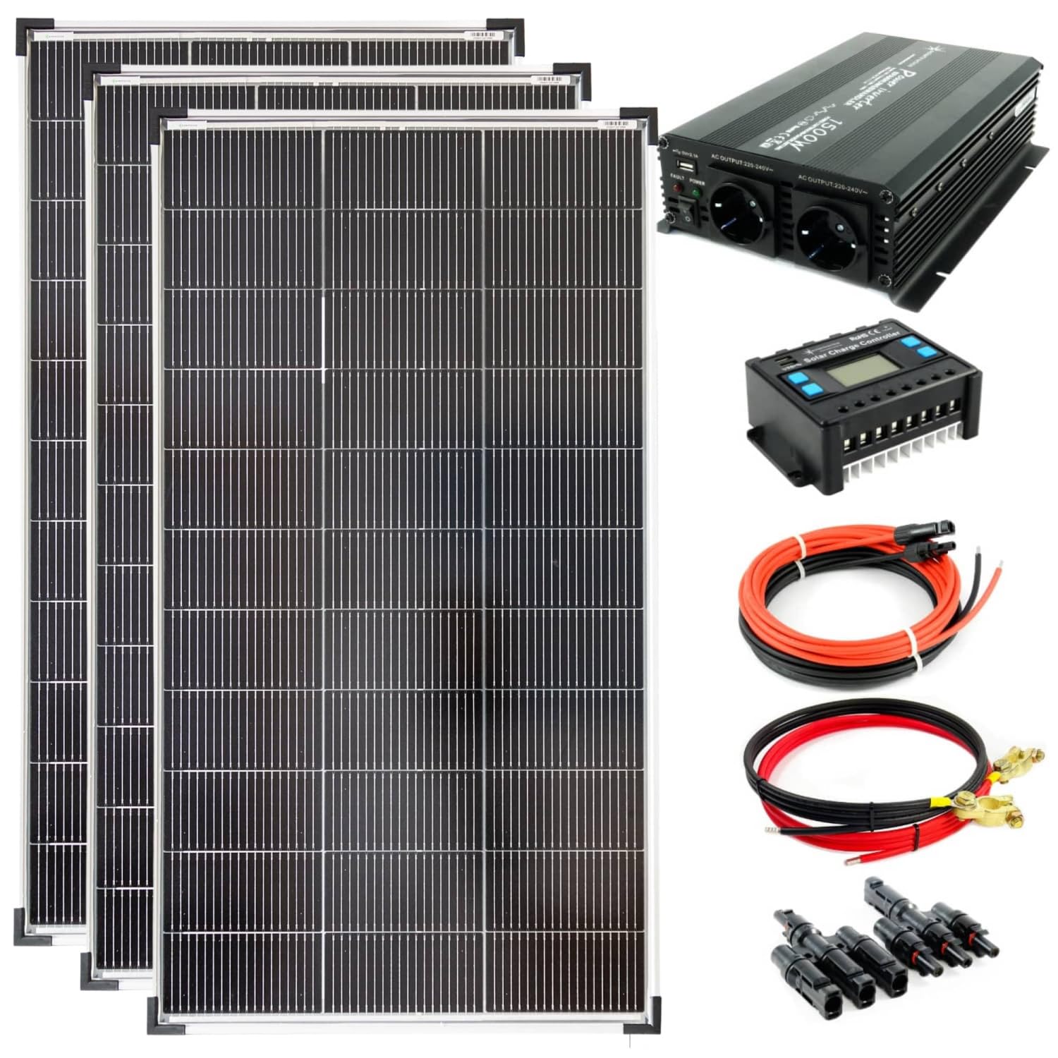 solartronics-nm-120w-solaranlage-set-1500w-wandler-30a image 1