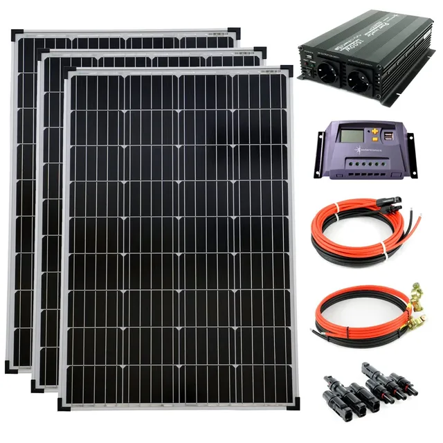 solartronics-nm-komplettset-300w-3x100w-mono-1500w-20a image 1