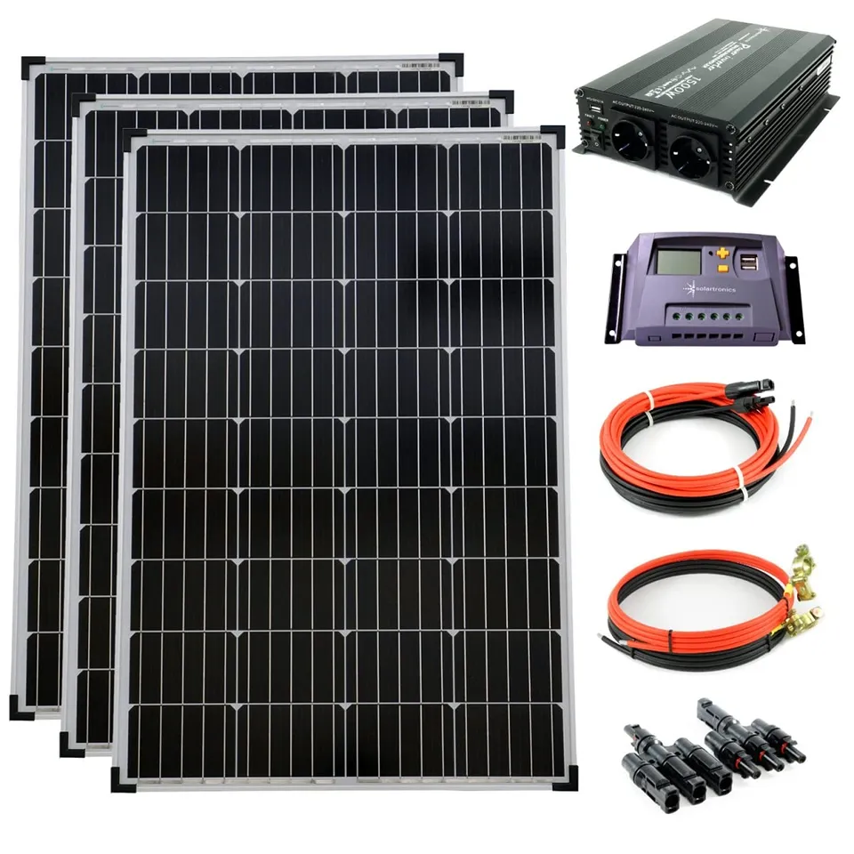 solartronics-nm-komplettset-300w-3x100w-mono-1500w-20a image 1