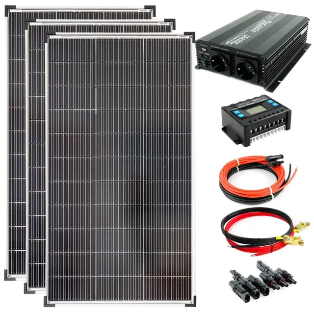 solartronics-nm-120w-solaranlage-set-1500w-wandler-30a image 1