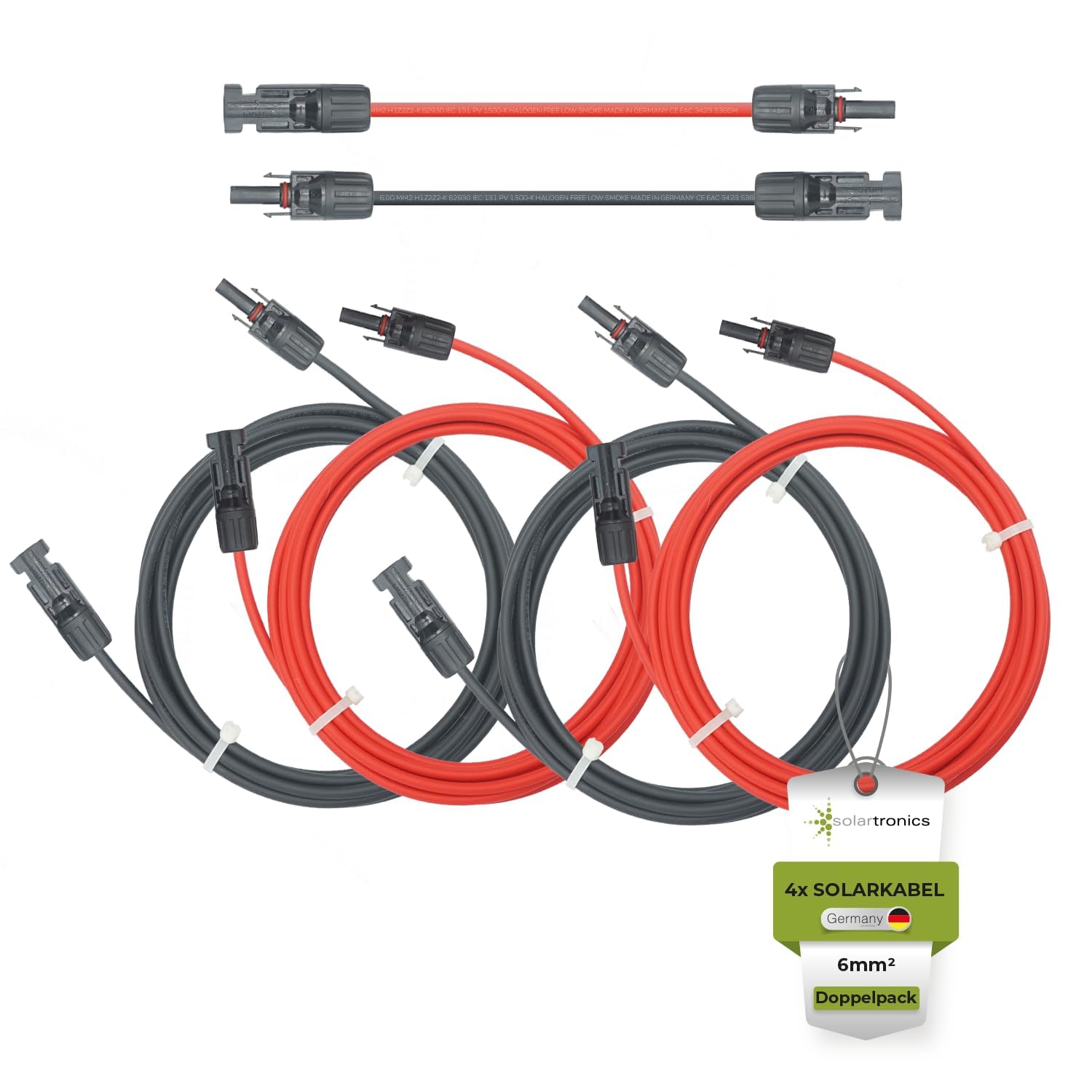 solartronics-ts-solarkabel-6mm-4x-0-5m-mc4-stecker-rot-schwarz image 1