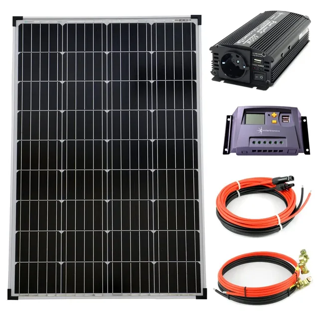 solartronics-nm-komplettset-solaranlage-100w-mit-600w-wechselrichter image 1