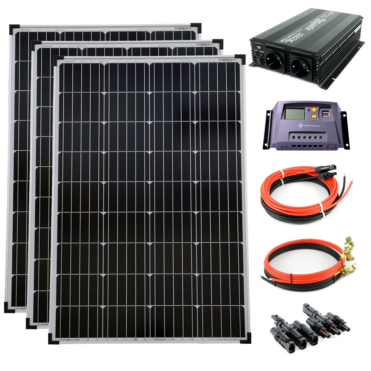 solartronics-nm-komplettset-300w-3x100w-mono-1500w-20a image 1