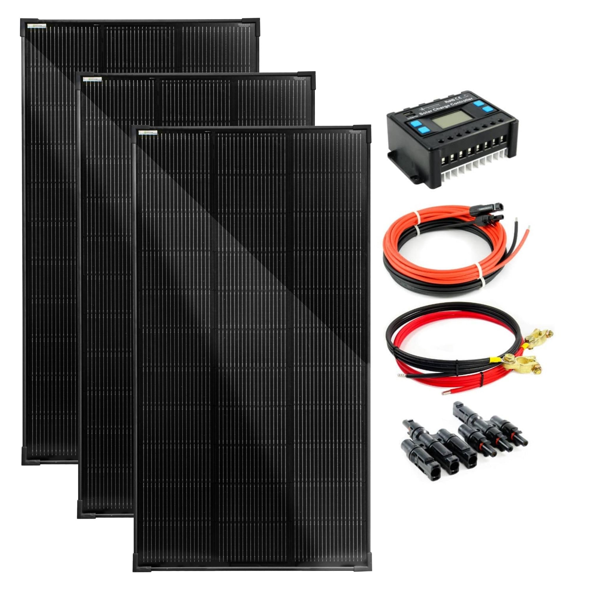 solartronics-ts-3x120w-solarmodul-set-mit-30a-laderegler-kabel image 1